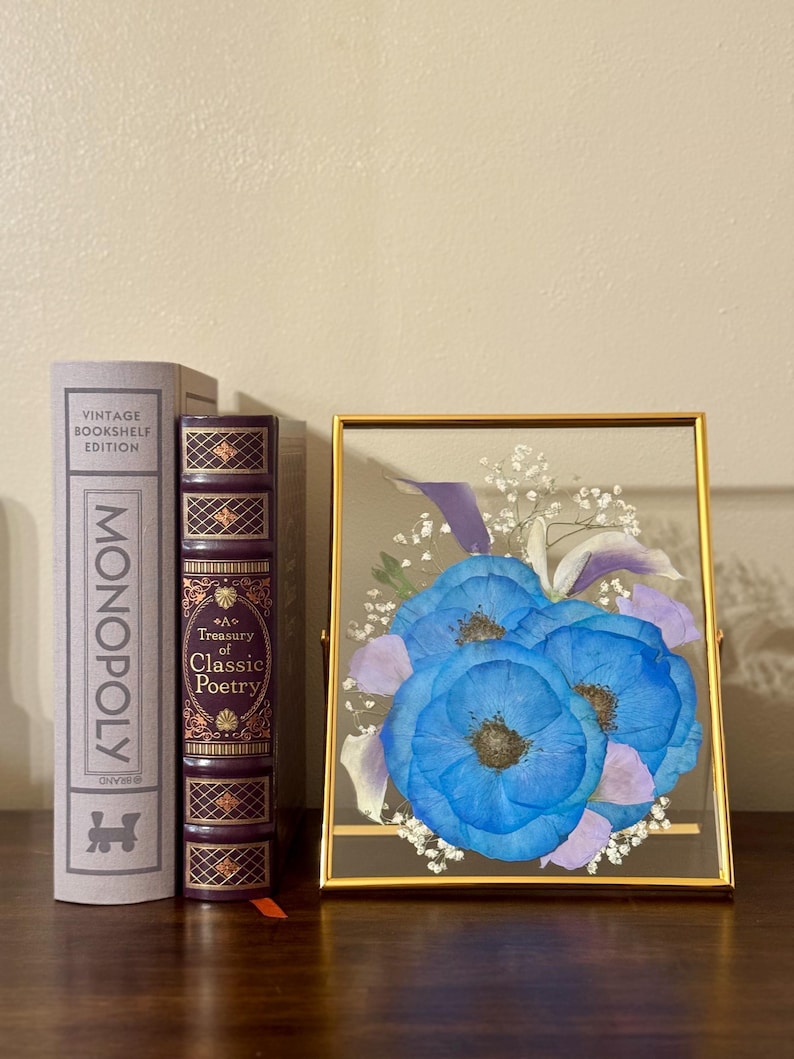 Pressed Flower, Art, Custom, Wedding, Flowers, Event, Flower Preservation, Gift, Baby Shower, Memorial, Birthday image 11