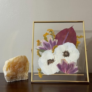 Pressed Flower, Art, Custom, Wedding, Flowers, Event, Flower Preservation, Gift, Baby Shower, Memorial, Birthday image 19