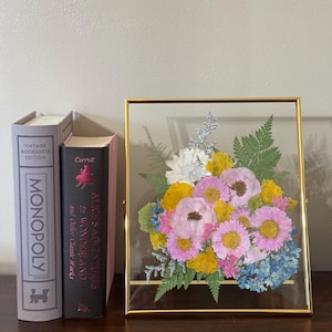 Pressed Flower, Art, Custom, Wedding, Flowers, Event, Flower Preservation, Gift, Baby Shower, Memorial, Birthday image 7