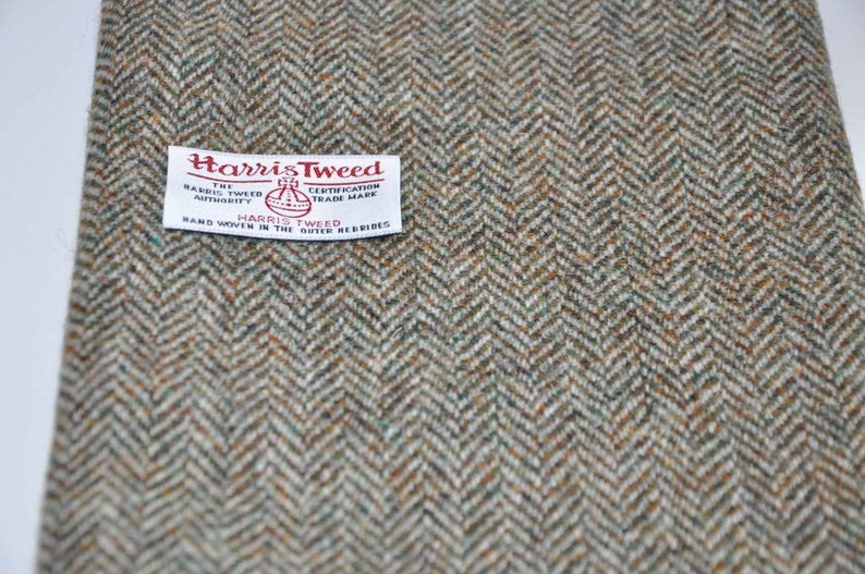 Harris Tweed Fabric Lovat Herringbone - Etsy