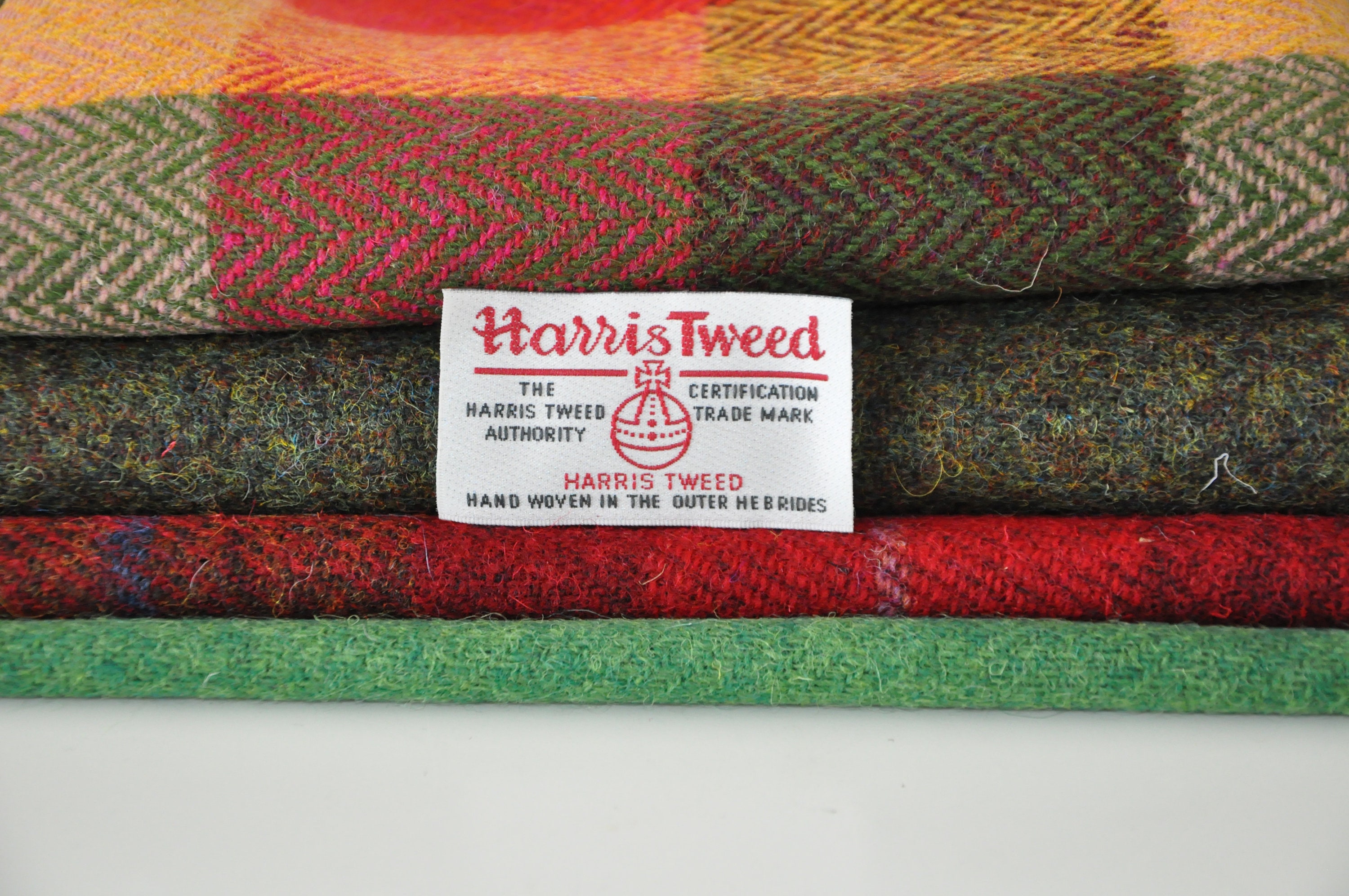 Harris Tweed Fabrics - 4 Piece Mix