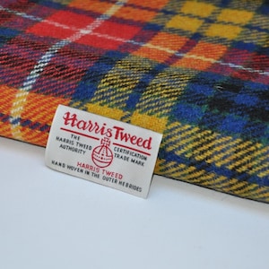 Harris Tweed Fabric - Multi Check