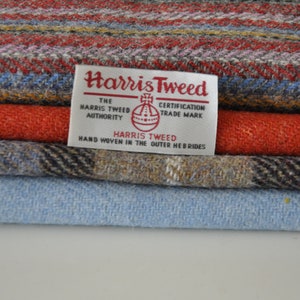 Harris Tweed Fabrics - 4 Piece Mix