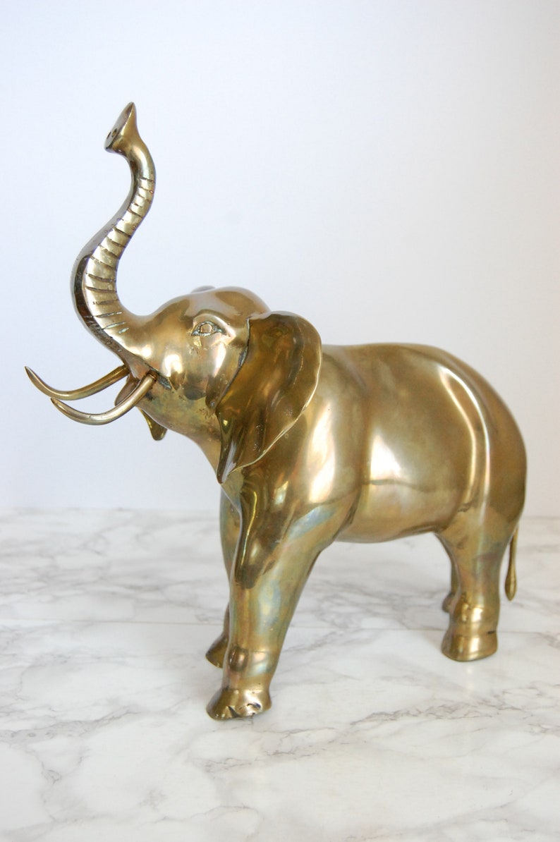 colourful elephant statue