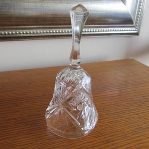 Pressed Glass Bell - Vintage