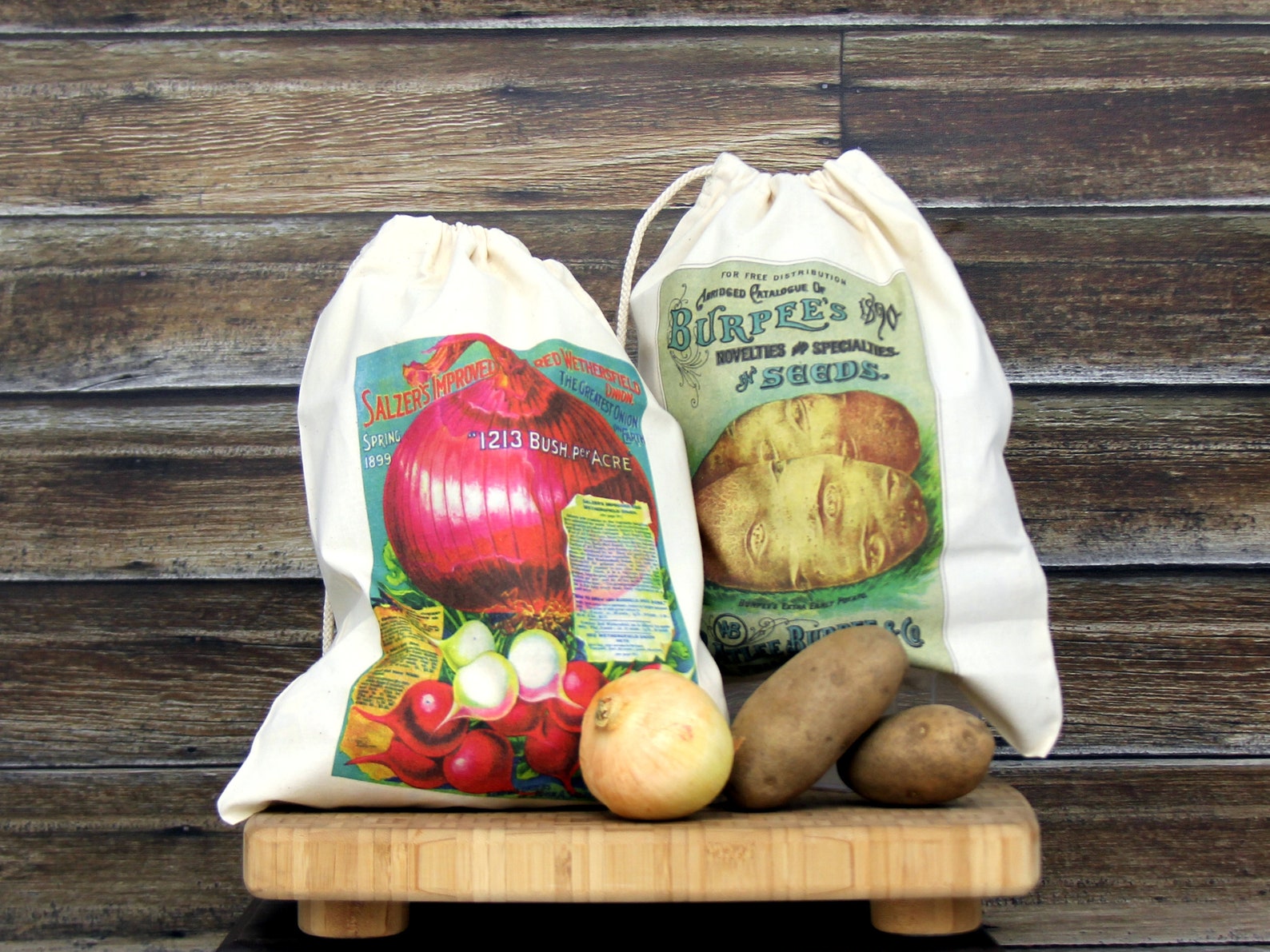Potato and Onion Storage Bags Etsy