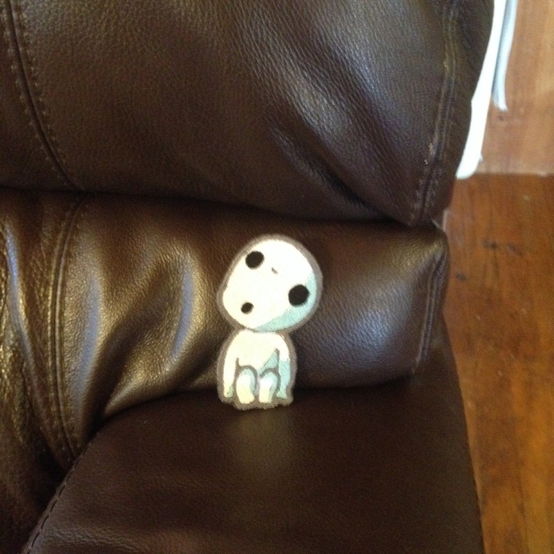 Kodama 4in. Sew-on patch. Princess Mononoke tree spirit | Etsy