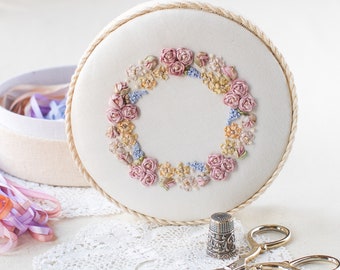 Memories of Summer - Silk Ribbon Embroidery kit