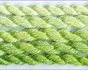Shades of Africa - &quot;Tropical Green&quot; Soie de Paris
