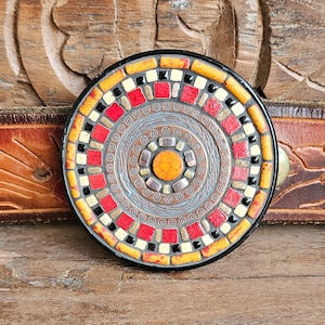 Mosaic Belt Buckle