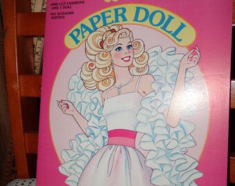 vintage barbie paper dolls