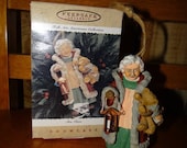 Hallmark Keepsake Ornament Mrs Claus from the Americana Folk Art Collection 1996