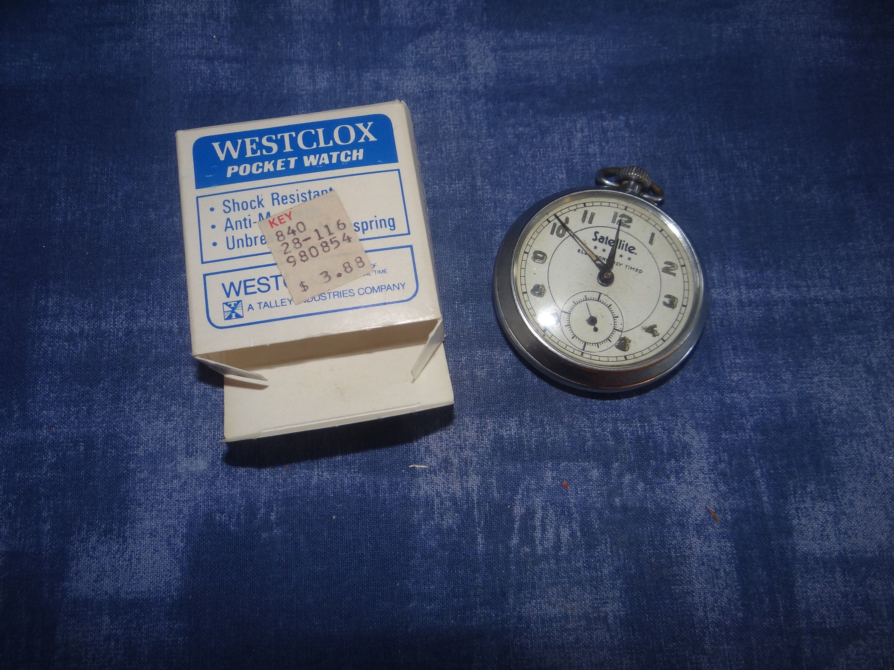 Satellite pocket watch best sale
