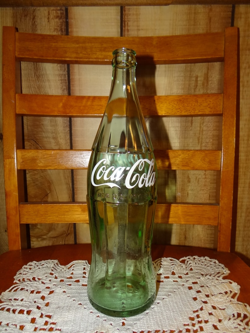 Vintage Coke Bottle 1 Pint 10 Oz Etsy