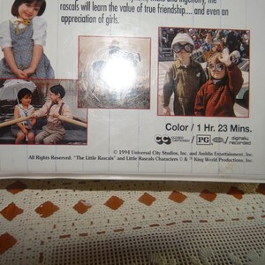 Universal Studios Rascal Vintage Little Rascals VHS Tape..1994 Universal City Studios - Etsy