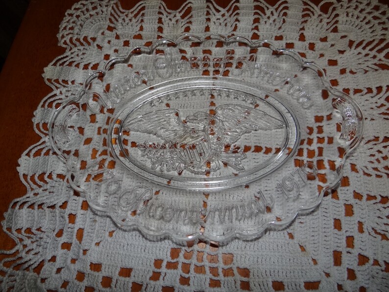 Vintage Bicentennial Plate by Avon
