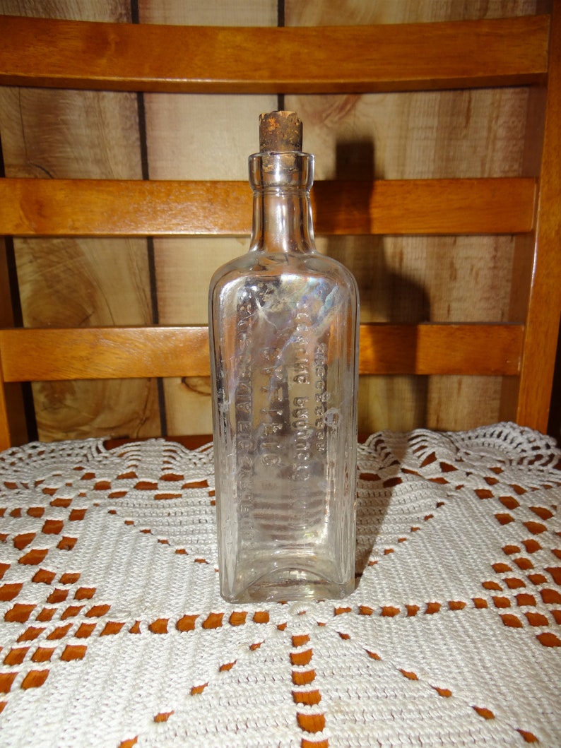 Vintage California Fig Syrup Bottle with Cork Etsy