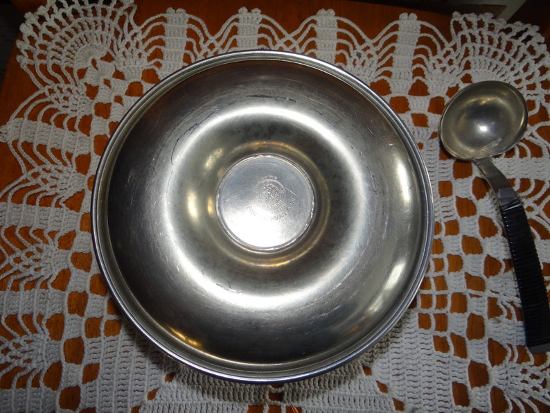 Vintage Pewter Gravy Boat With Ladle From Holland.... C&K Etsy