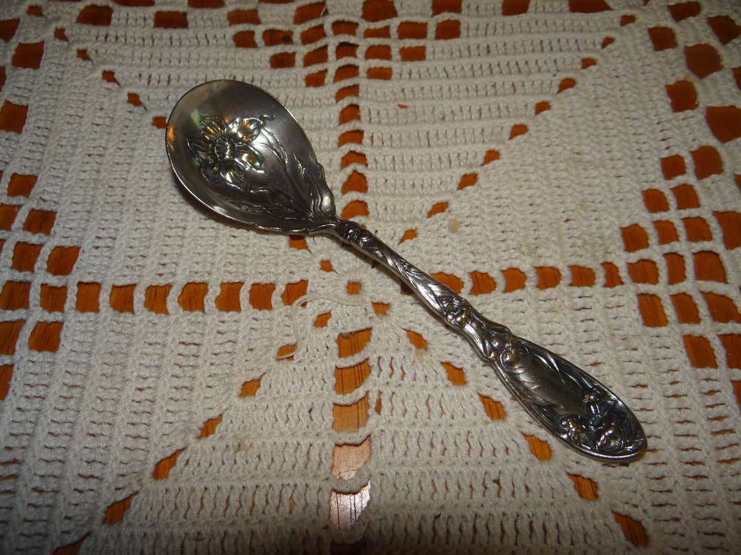 Two Vintage Specialty Design Spoons by 1847 Rogers Etsy
