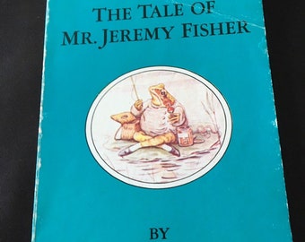 Vintage children’s book called the tale of Mr. Jeremy Fisher..by Beatrix Potter