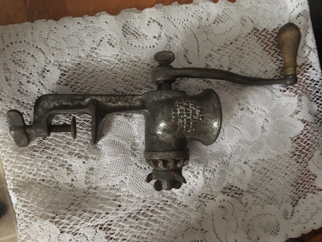Vintage Universal Food Grinder..10 Inches..still Works Etsy