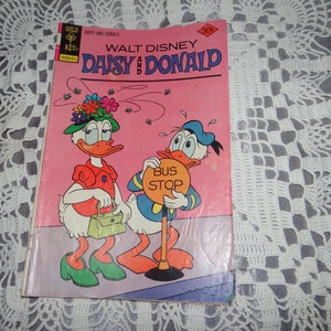 Vintage Walt Disney Comic Daisy aus dem Jahr 1976. Bild 1