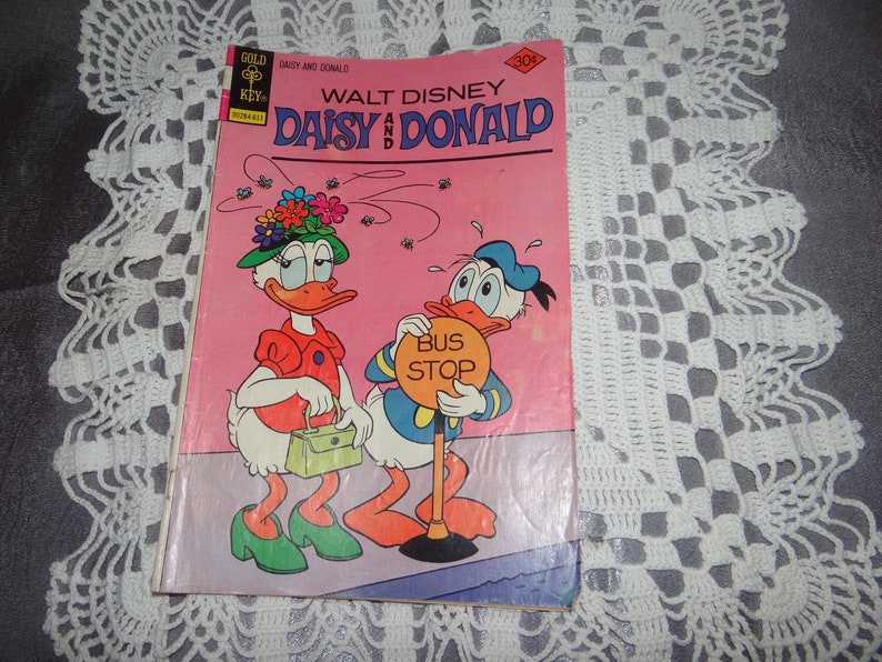 Vintage Walt Disney Comic Daisy aus dem Jahr 1976. Bild 1