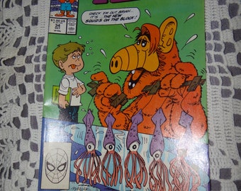 Bande dessinée vintage « Alf » par Marvel Comics.