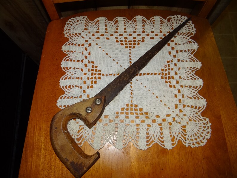 Vintage Warranted Superior Hand Saw...1950/'s