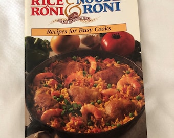 Vintage Rice a Roni Recipe Booklet..April 19,1994