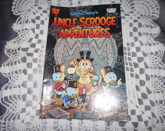 Bande dessinée vintage 1994, « Uncle Scrooge Adventures » de Walt Disney par Gladstone