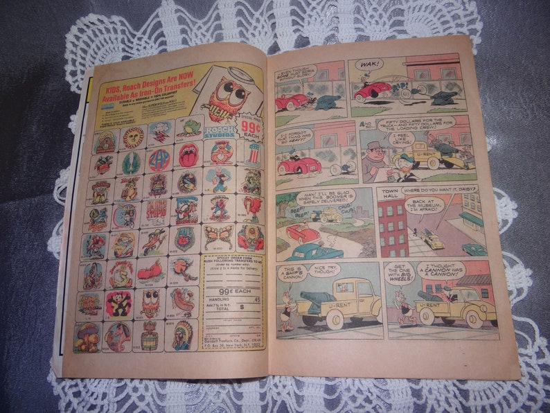 Vintage Walt Disney Comic Daisy aus dem Jahr 1976. Bild 4