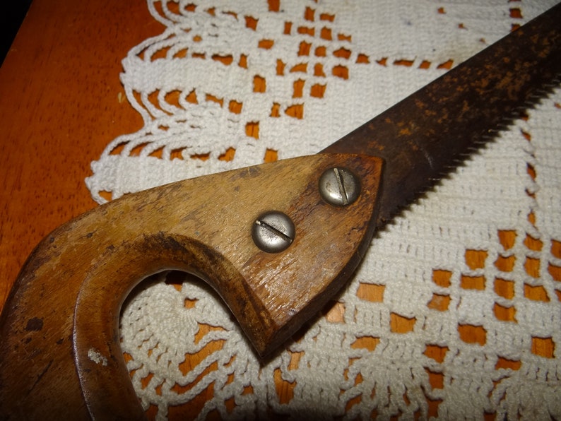 Vintage Warranted Superior Hand Saw...1950/'s