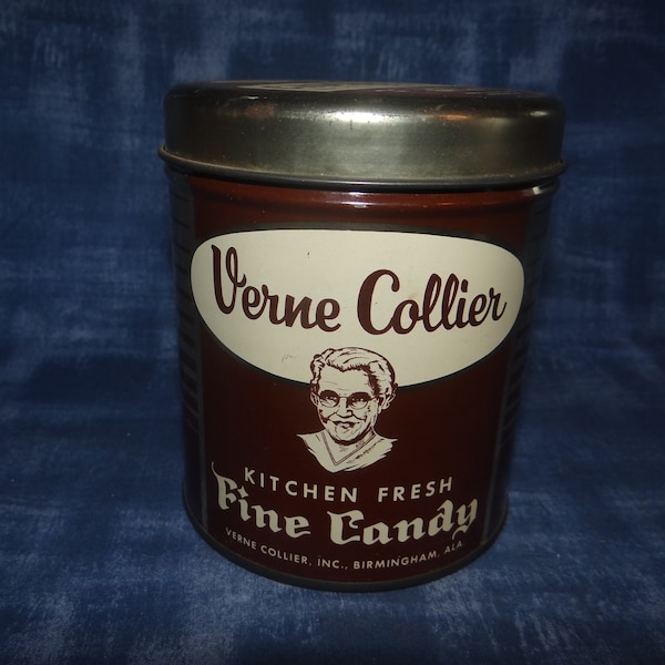 Vintage Verne Collier Chocolettes Tin