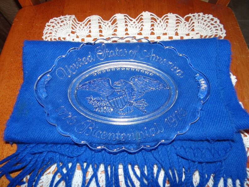 Vintage Bicentennial Plate by Avon