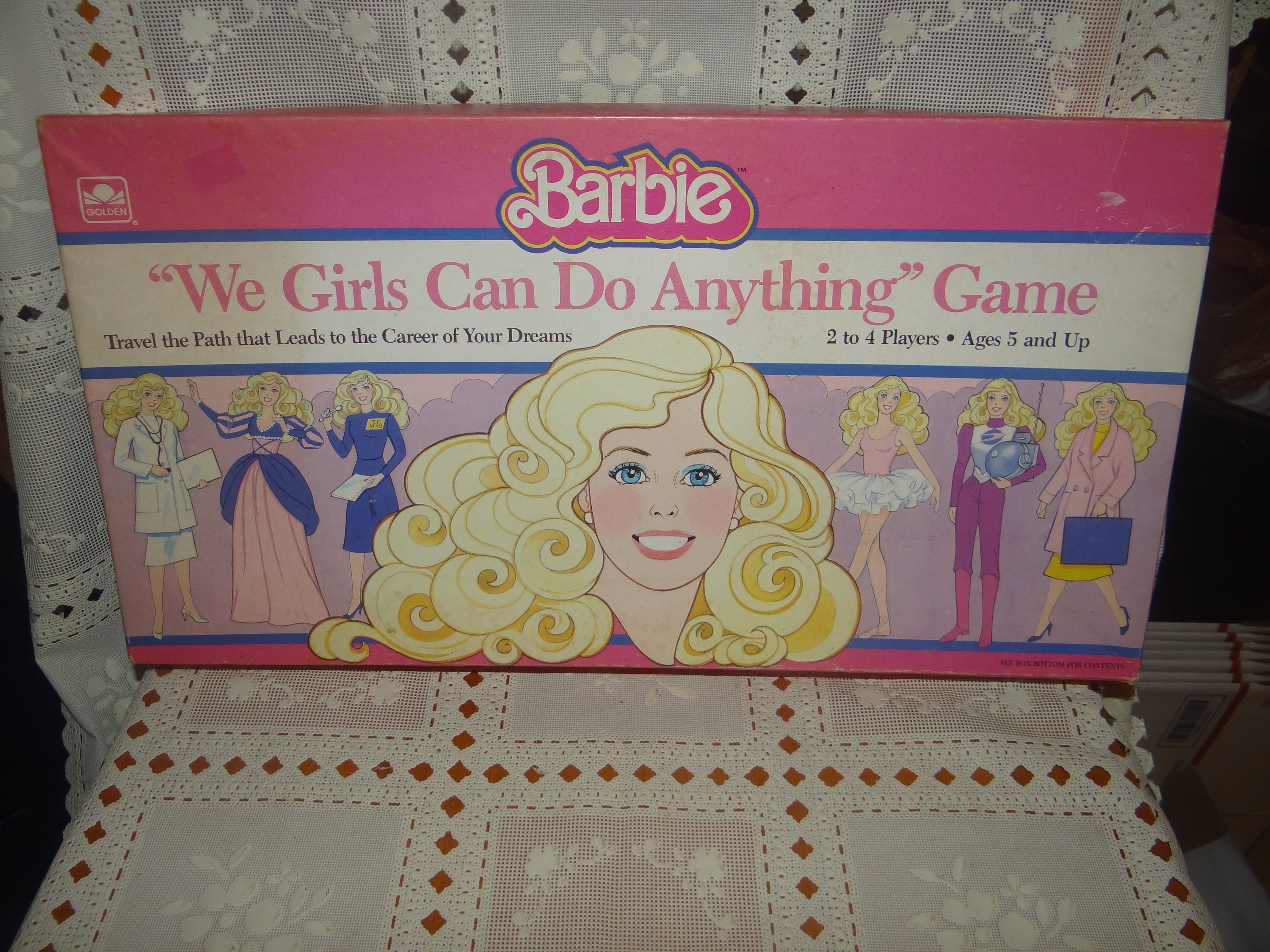 Board Game Replacement Pieces: The Barbie Game Queen of the Prom