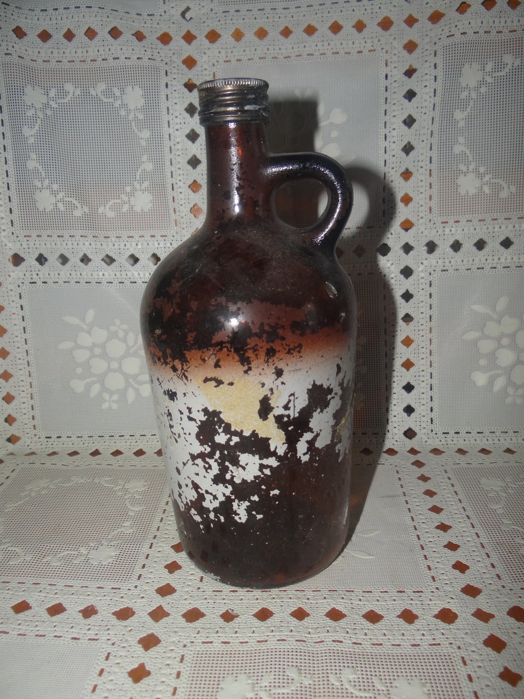 Vintage Brown Jug... Great Display Piece.. Little Brown Jug Etsy