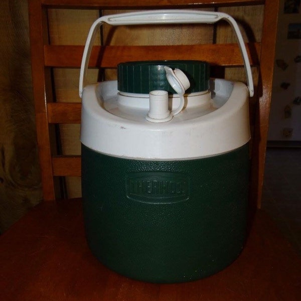 Vintage Coleman Gallon Thermos...Green