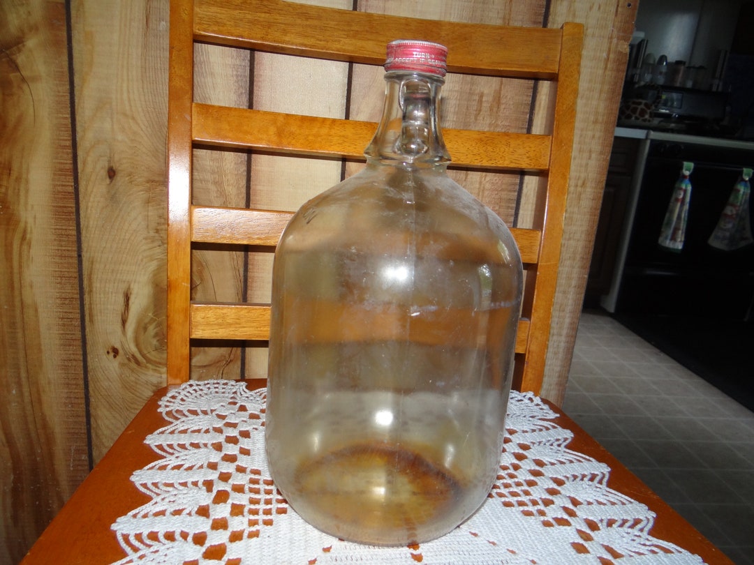 Vintage Cocacola Gallon Jug With Original Screw Top Cap..yes It Needs