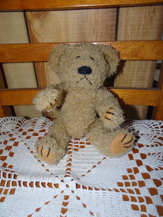 Vintage Jointed Stuffed Bear -  Canada
