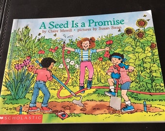 Vintage  Paperback Children's Book.."A Seed Is A Promise "