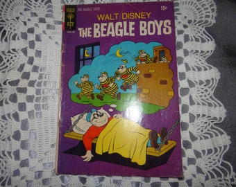 Vintage Walt Disney Comic Book, " The Beagle Boys" By Gold Key..1971