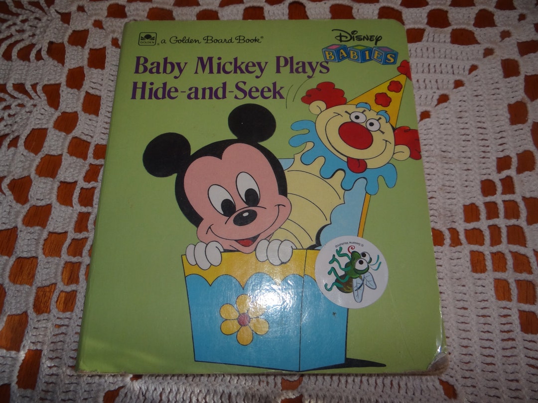 Vintage Mickey Mouse Photo Album 80s 90s Disney Collectible Photo Album NOS  -  Sweden