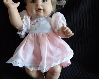 Vintage Baby Doll " Baby So Beautiful"  by Playmates Toys..1995