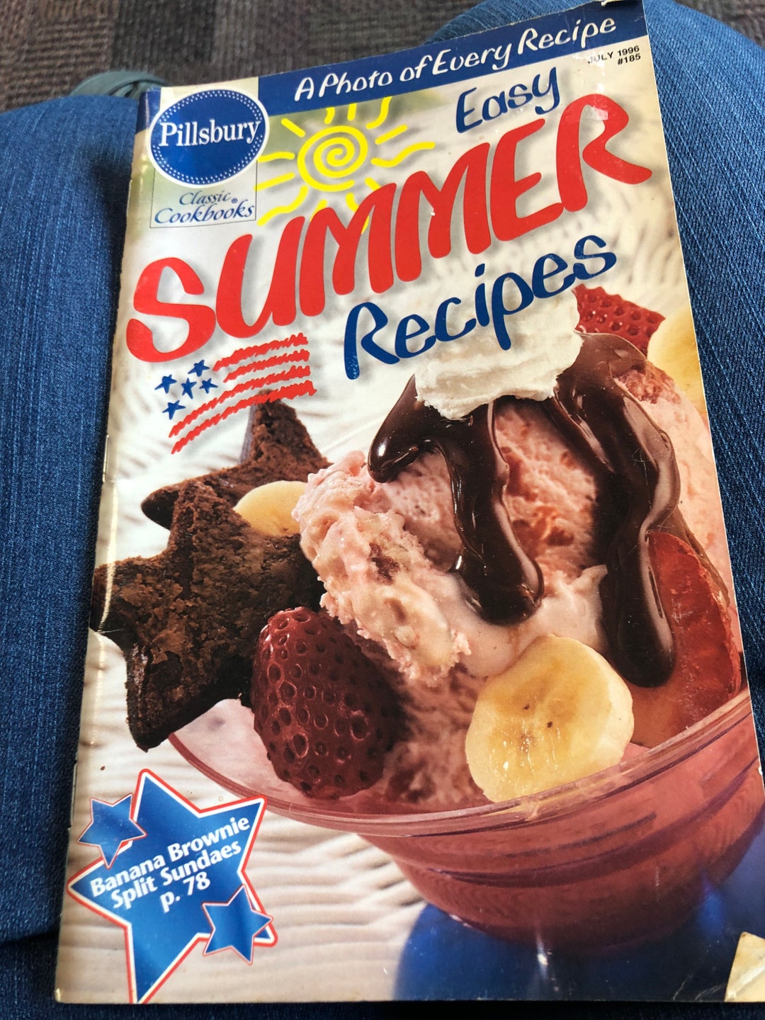 Vintage Pillsbury Easy Summer Recipe Book From Classic Cookbooks Etsy