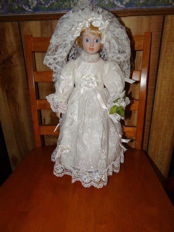 porcelain wedding dolls