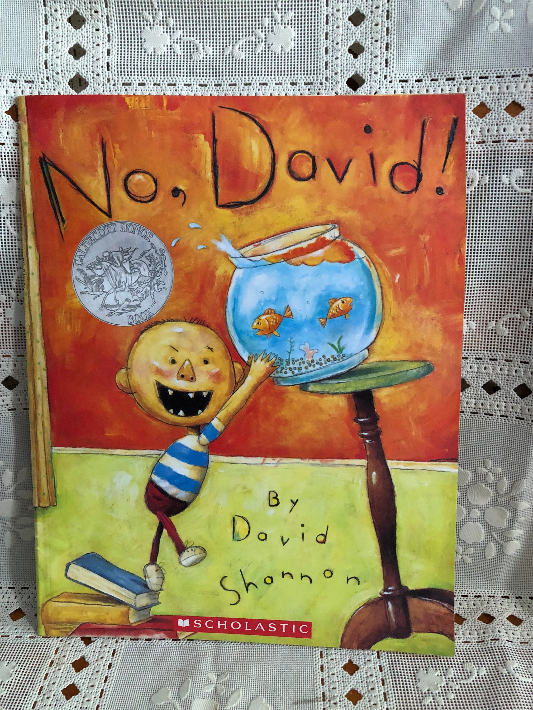 Called　Book　no　Vintage　by　David　Shannon.　Childrens　India　David.　Etsy