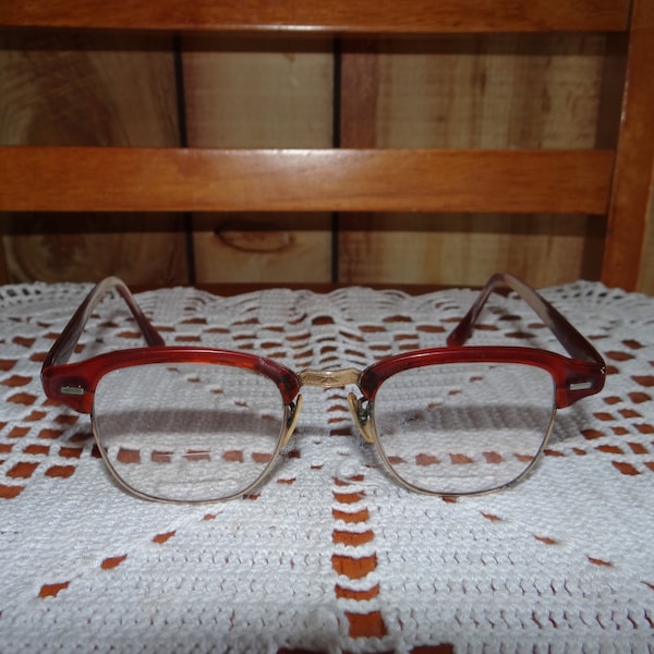 Vintage Pair of Women's Eye Glasses with BiFocal Lens