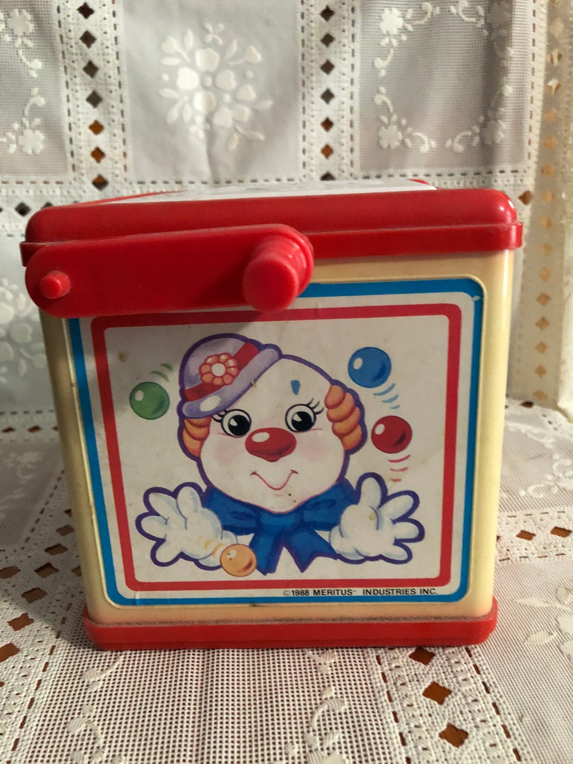 Vintage Jack in the Box Toy 1988 | Etsy