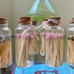 Mini Bottle With Matches & Striker